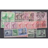 STAMPS GERMANY : AIR stamps, small stock