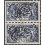 GREAT BRITAIN STAMPS : 1934 10/- indigo