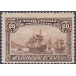 STAMPS CANADA : 1908 Quebec Tercentenary