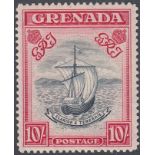 STAMPS GRENADA : 1943 10/- Slate Blue an