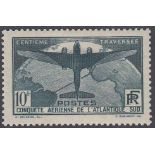 STAMPS FRANCE : 1936 100th Flight betwee