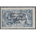 STAMP IRELAND : 1922 10/- Dull Grey Blue