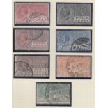 STAMPS ITALY : 1926-28 AIR set used, a f