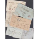 POSTAL HISTORY : PRE-STAMP, group of six