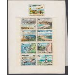 STAMPS : ALDERNEY, original artwork by G