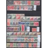 STAMPS ANDORRA : Two double sided stock