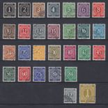 STAMPS GERMANY : 1946 Numeral fine used