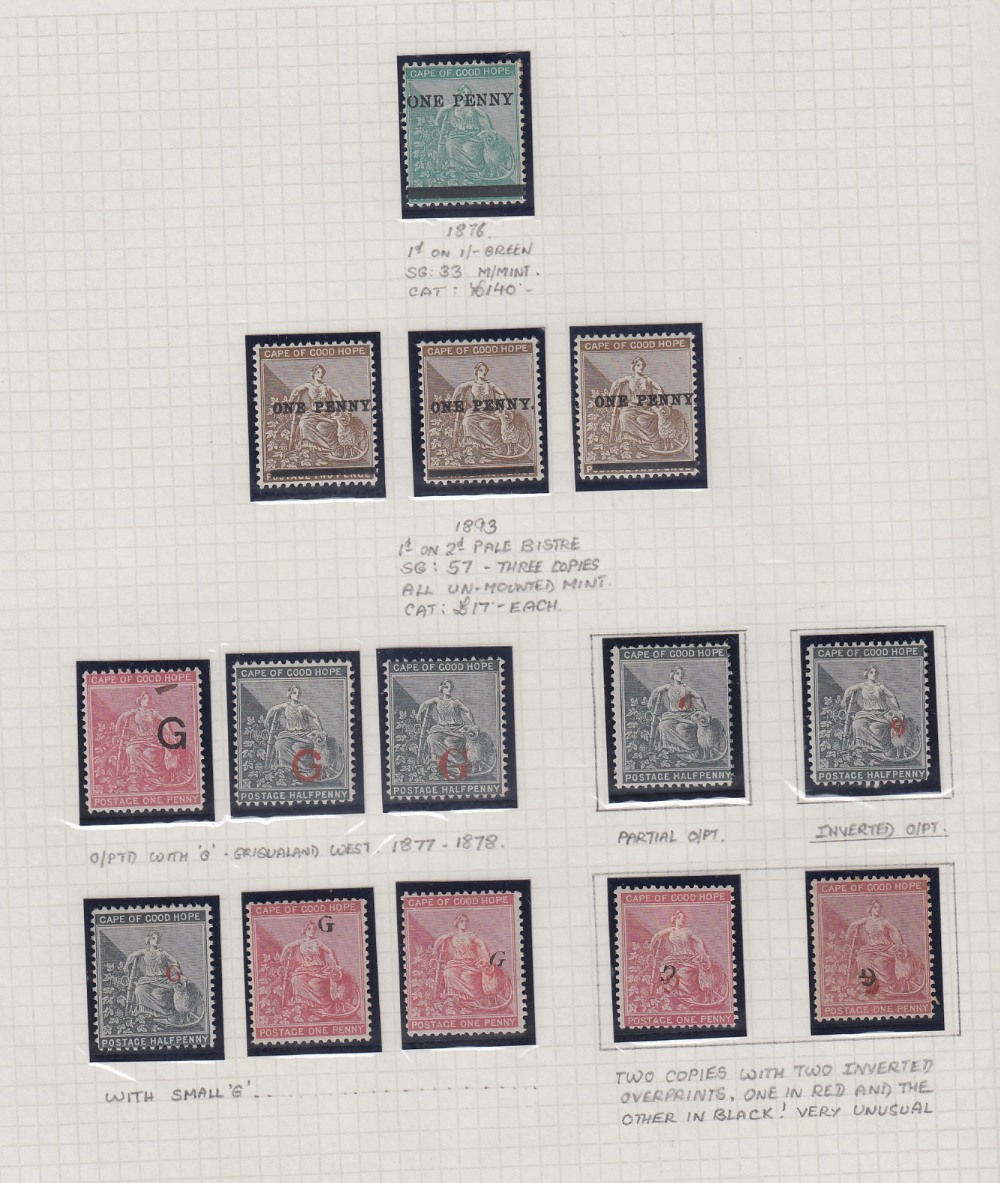 STAMPS AFRICA, ex-dealers accumulation on album leaves, stock pages etc. - Image 3 of 4