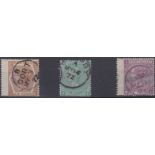 GREAT BRITAIN STAMPS : Three CDS used surface printed stamps SG 122,