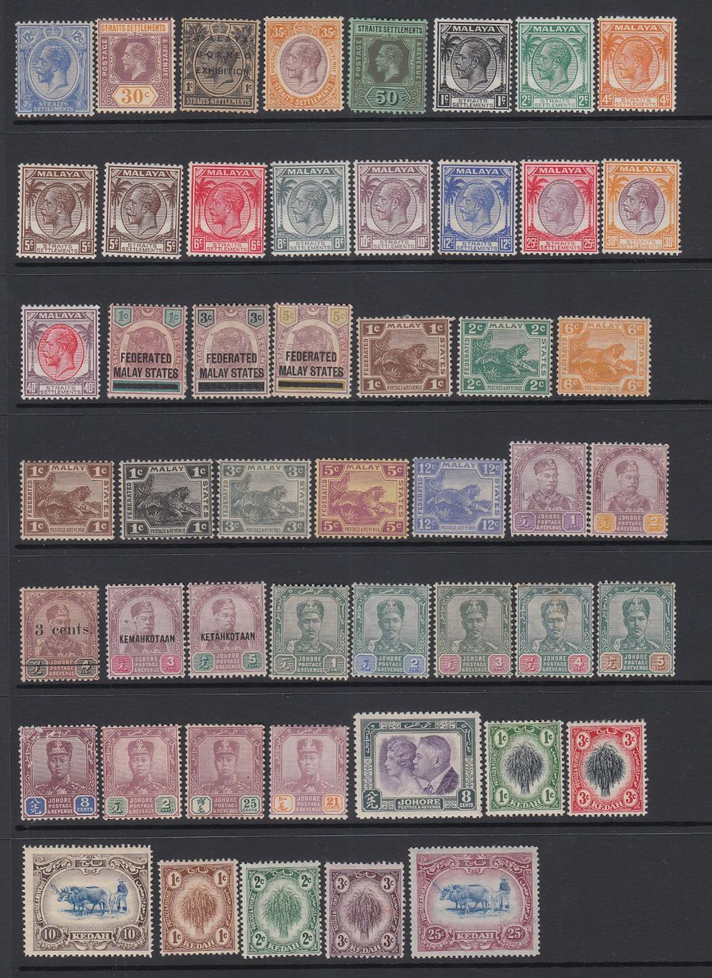 STAMPS British Commonwealth mounted mint accumulation QV to GVI on stock pages, - Image 5 of 11