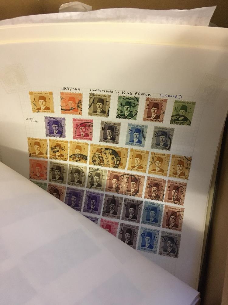 STAMPS British Commonwealth on pages and part collections, mainly mint, Brunei to $5 etc noted, - Image 2 of 6