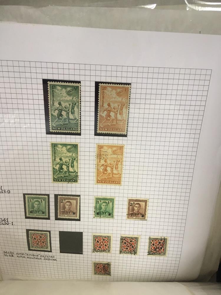 STAMPS British Commonwealth on pages and part collections, mainly mint, Brunei to $5 etc noted, - Image 6 of 6