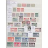 STAMPS : BRITISH COMMONWEALTH collection in green stock book U/M and M/M STC £1200+ useful lot
