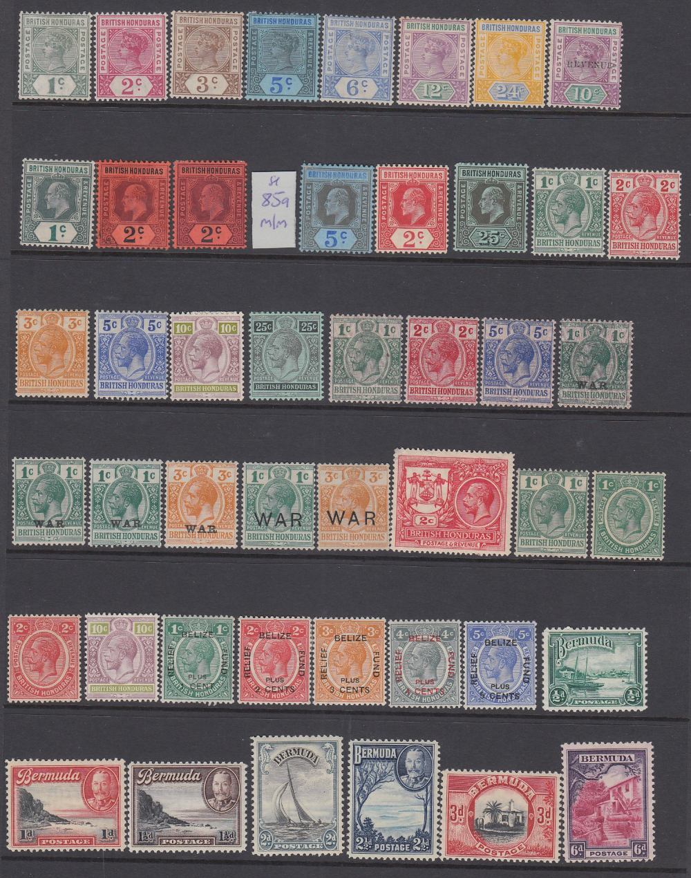 STAMPS British Commonwealth mounted mint accumulation QV to GVI on stock pages, - Image 7 of 8