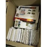 Large box of first day covers 1960's onwards (100's)