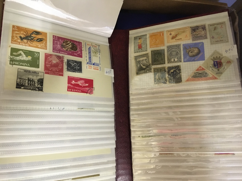 STAMPS Accumulation of stamps and covers, mainly low value sets , - Image 3 of 4