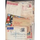 POSTAL HISTORY EUROPE, batch of covers or postcards, mostly pre 1950s with items from Switzerland,