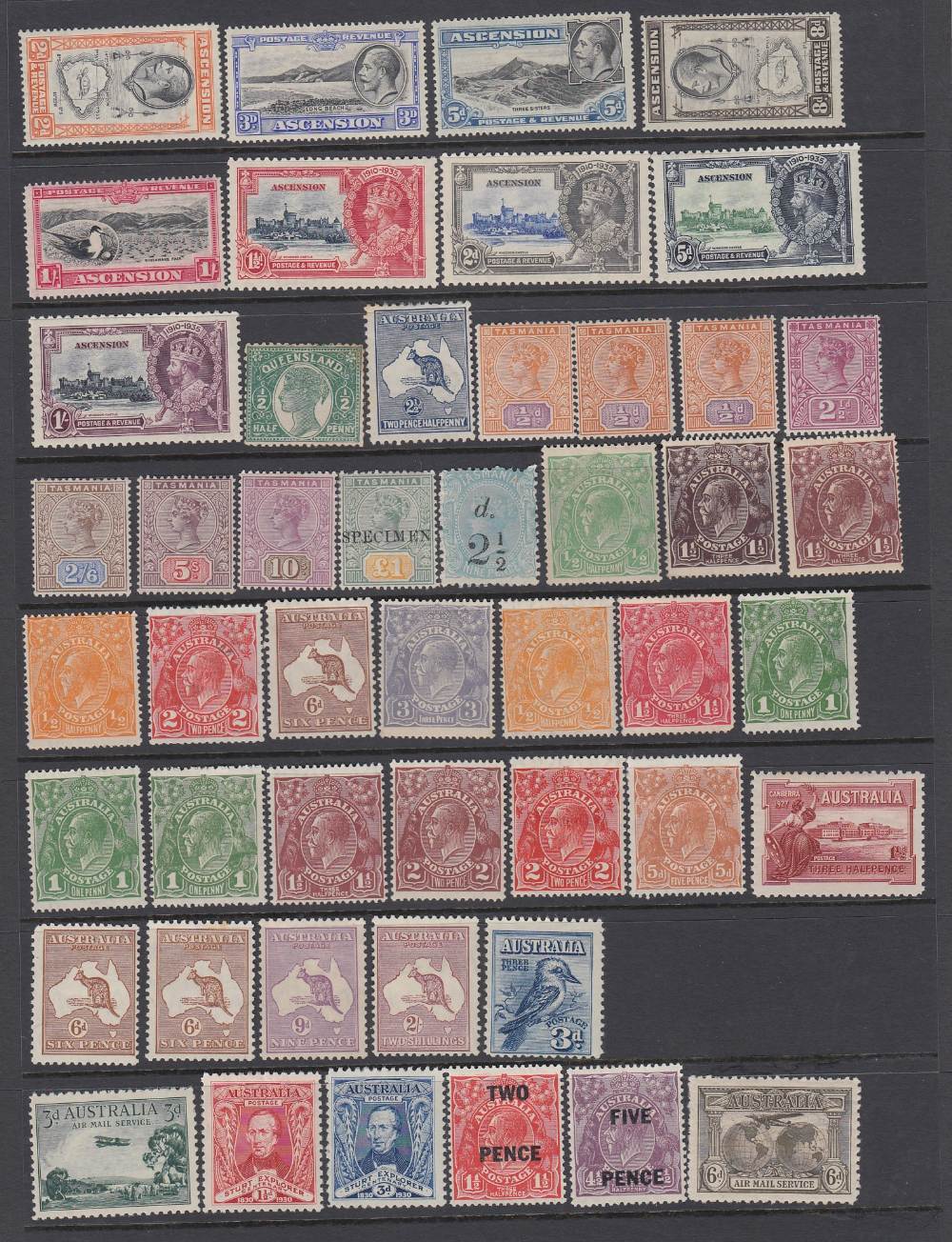 STAMPS British Commonwealth mounted mint accumulation QV to GVI on stock pages, - Image 4 of 8