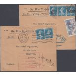 POSTAL HISTORY FRANCE, 15 March 1922, Paris to London British Air Ministry test flight.