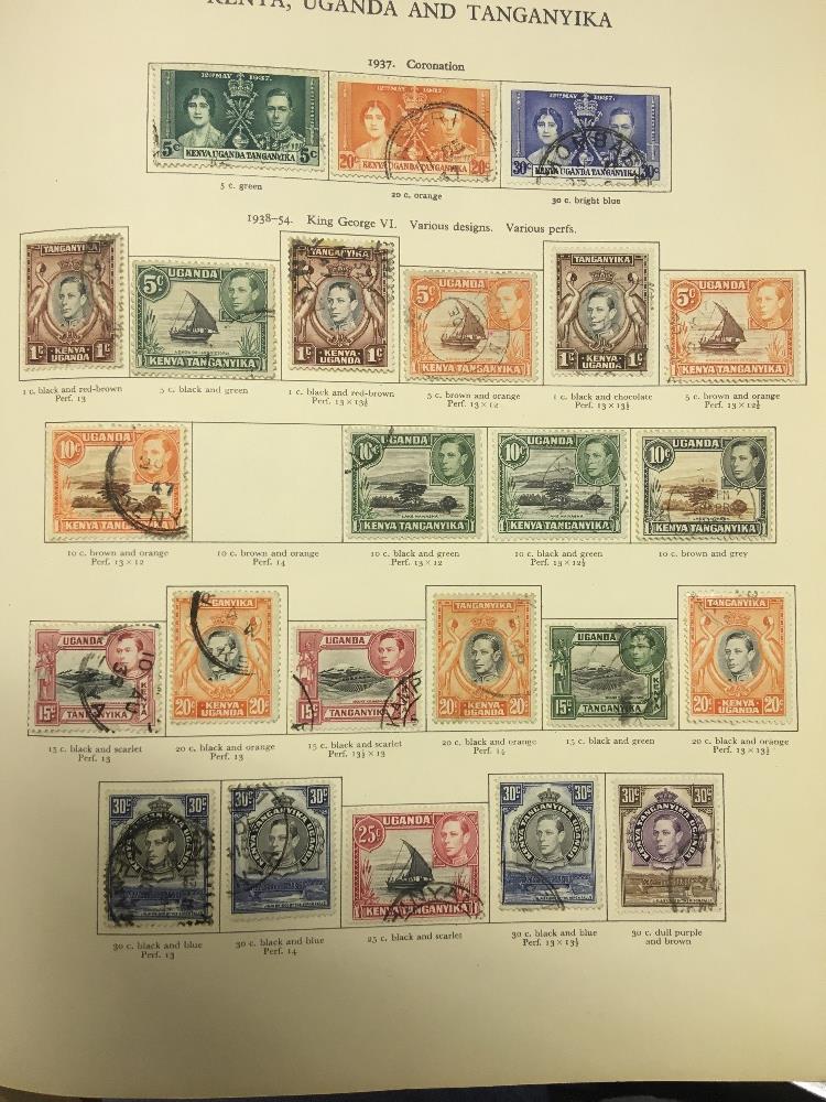 STAMPS BRITISH COMMONWEALTH, 1938-1966 used collection in three New Age printed albums, - Image 3 of 6