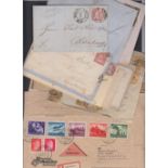 POSTAL HISTORY GERMANY, group of 19 covers or cards ranging from German States to WWII items.