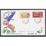 FIRST DAY COVER 1963 Nature non phos set on illustrated cover,