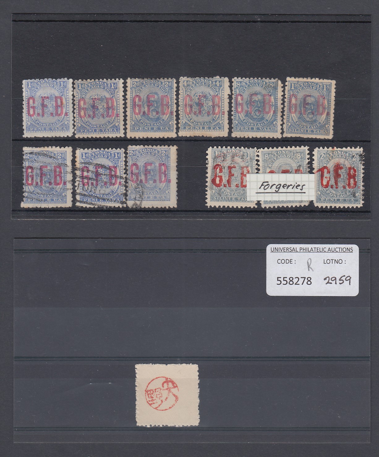STAMPS British Commonwealth, Small box of various issues on stock cards, QV to GVI, - Image 17 of 20