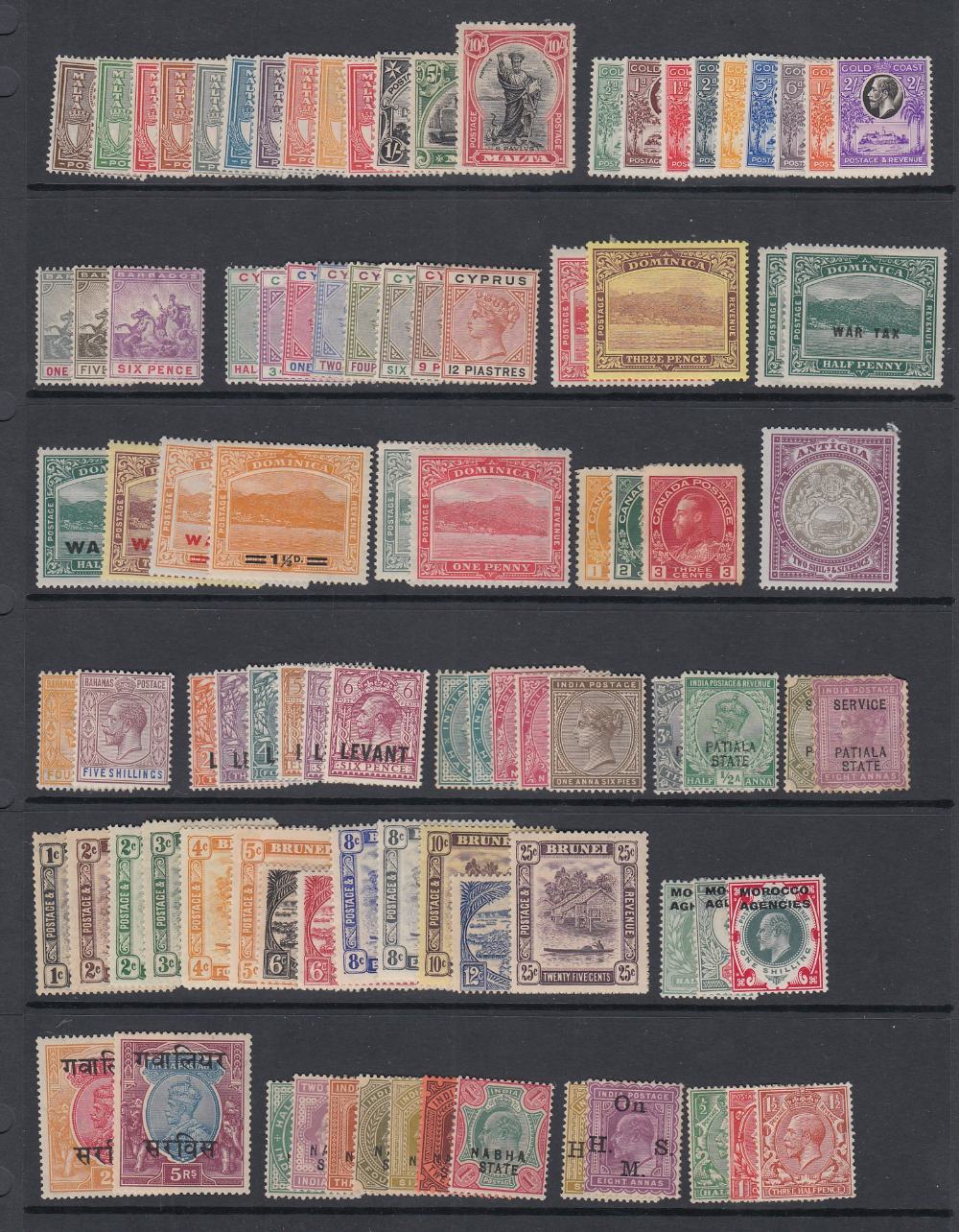 STAMPS British Commonwealth mounted mint accumulation QV to GVI on stock pages, - Image 8 of 8