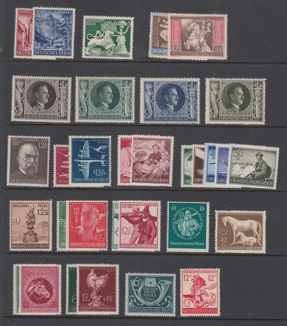 GERMANY STAMPS Various ex-dealers accumulation on stock & album pages, incl better miniature sheets, - Image 4 of 4