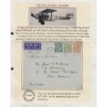 POSTAL HISTORY WORLD, accumulation in large envelope inc better airmails, censors, German inflation,
