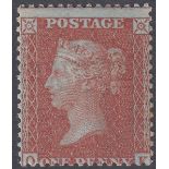 GREAT BRITAIN STAMPS : 1855 1d Red Brown perf 14 large crown,