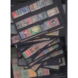 STAMPS British Commonwealth, Small box of various issues on stock cards, QV to GVI,