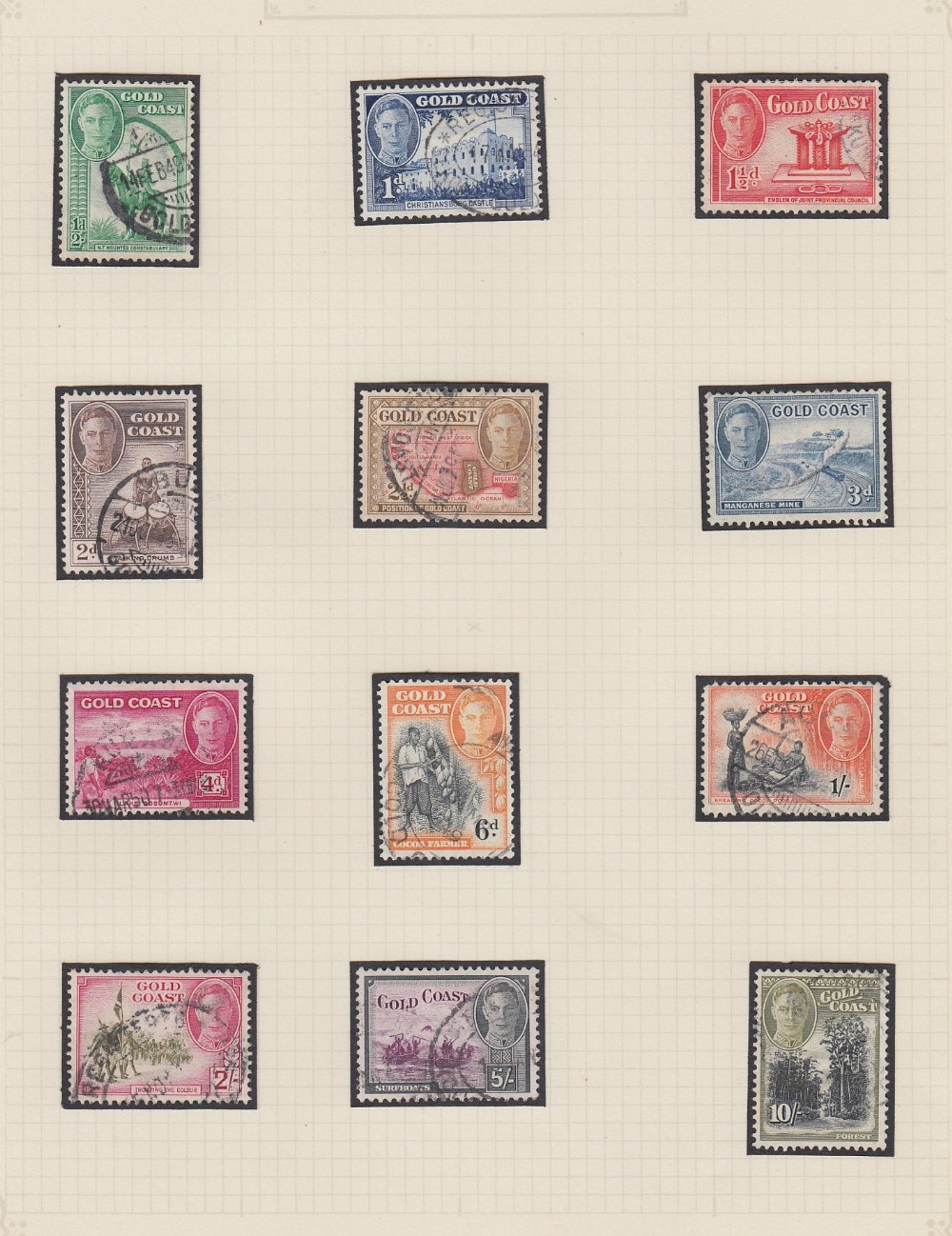 STAMPS GVI Commonwealth collection in Green Springback album, mint and used, - Image 4 of 7