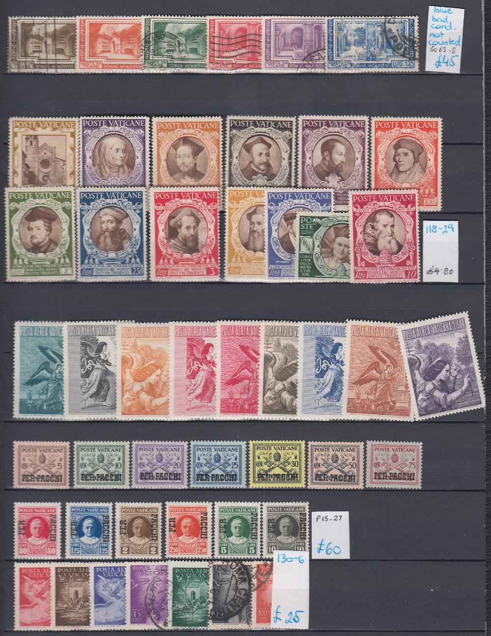 STAMPS ITALY Various Italy, Vatican, Colonies on stock & album pages etc. - Image 3 of 4
