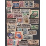 RUSSIA STAMPS 1930's to 1950's stamps on piece and a large commercial cover,