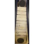 COINS Collectors box of British early Copper coins including 1797 Cartwheels, Pennies,