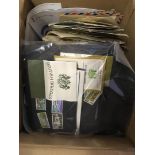 POSTAL HISTORY WORLD, box with 100s inc GB 1960s presentation packs, some useful Egyptian covers,