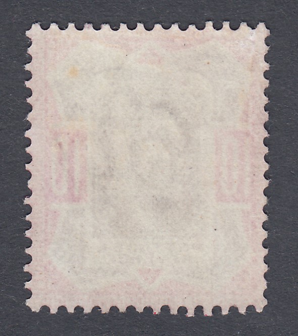 GREAT BRITAIN STAMPS : 1902 10d Slate Purple and Deep Carmine (chalky), - Image 2 of 2