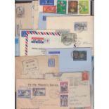 POSTAL HISTORY SIERRA LEONE, batch of 33 covers & cards from Sierra Leone,