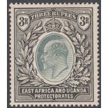 STAMPS East Africa and Uganda 1907 3r Grey Green and Black,