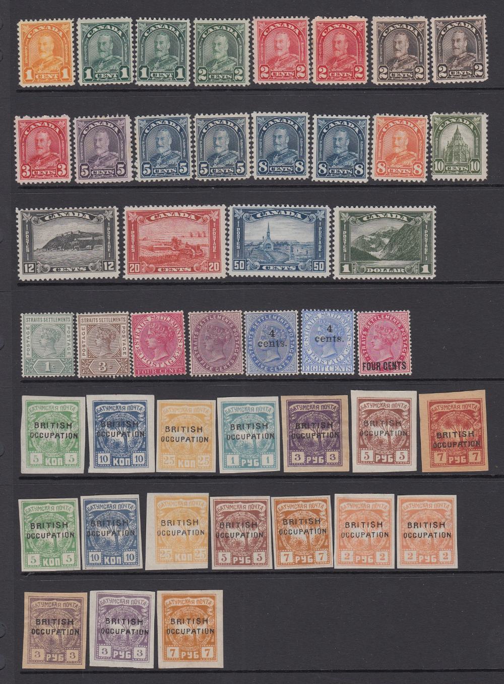 STAMPS British Commonwealth mounted mint accumulation QV to GVI on stock pages, - Image 3 of 7