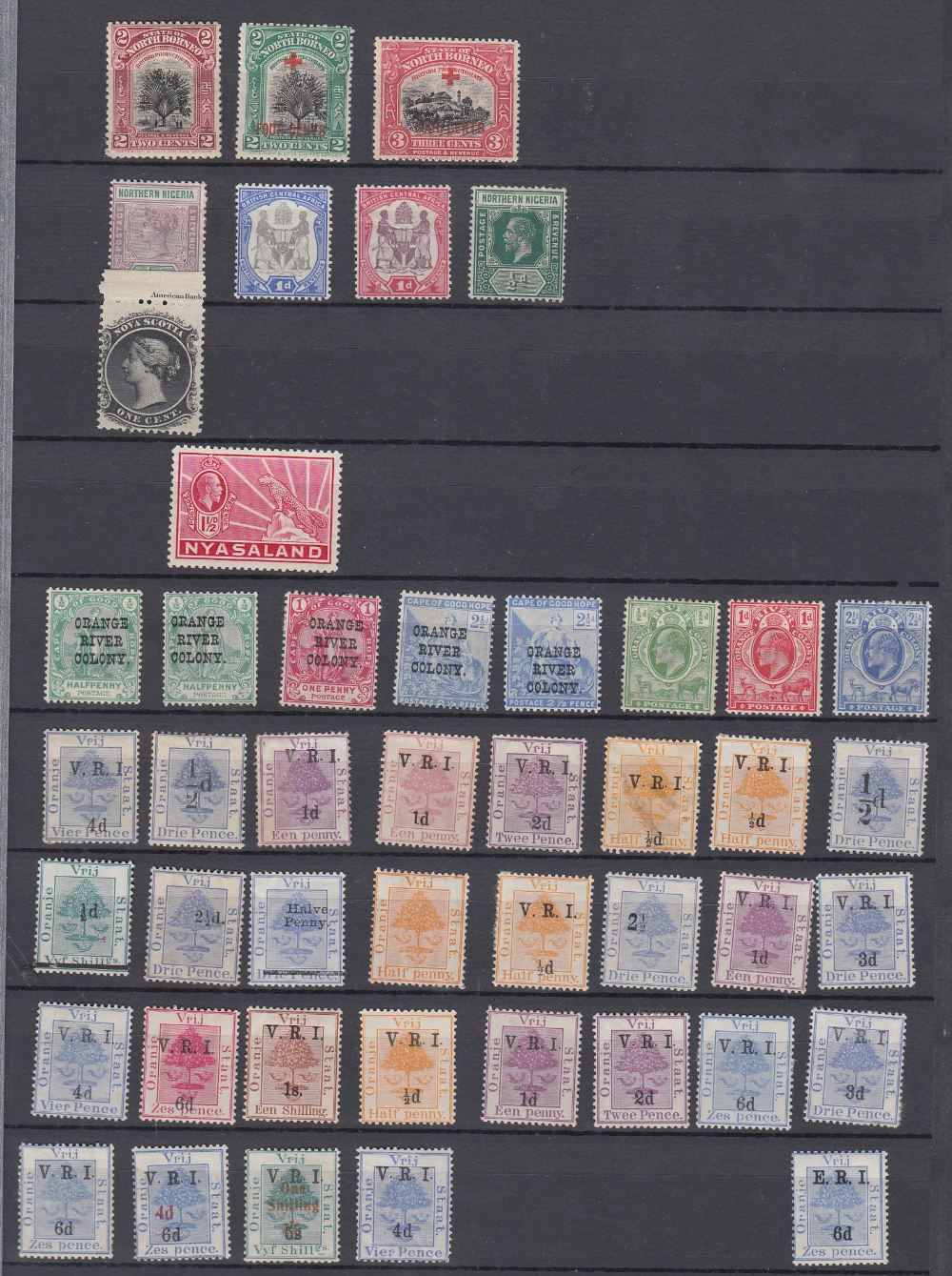 STAMPS British Commonwealth mint collection in large stock book, including Australia and States, - Image 4 of 5