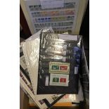 STAMPS EUROPE, ex-dealers part stock of mostly European mint stamps,