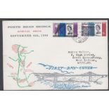 FIRST DAY COVER 1964 Forth Road Bridge non phos set on illustrated cover,