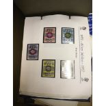 STAMPS Mixed box with Royalty albums etc