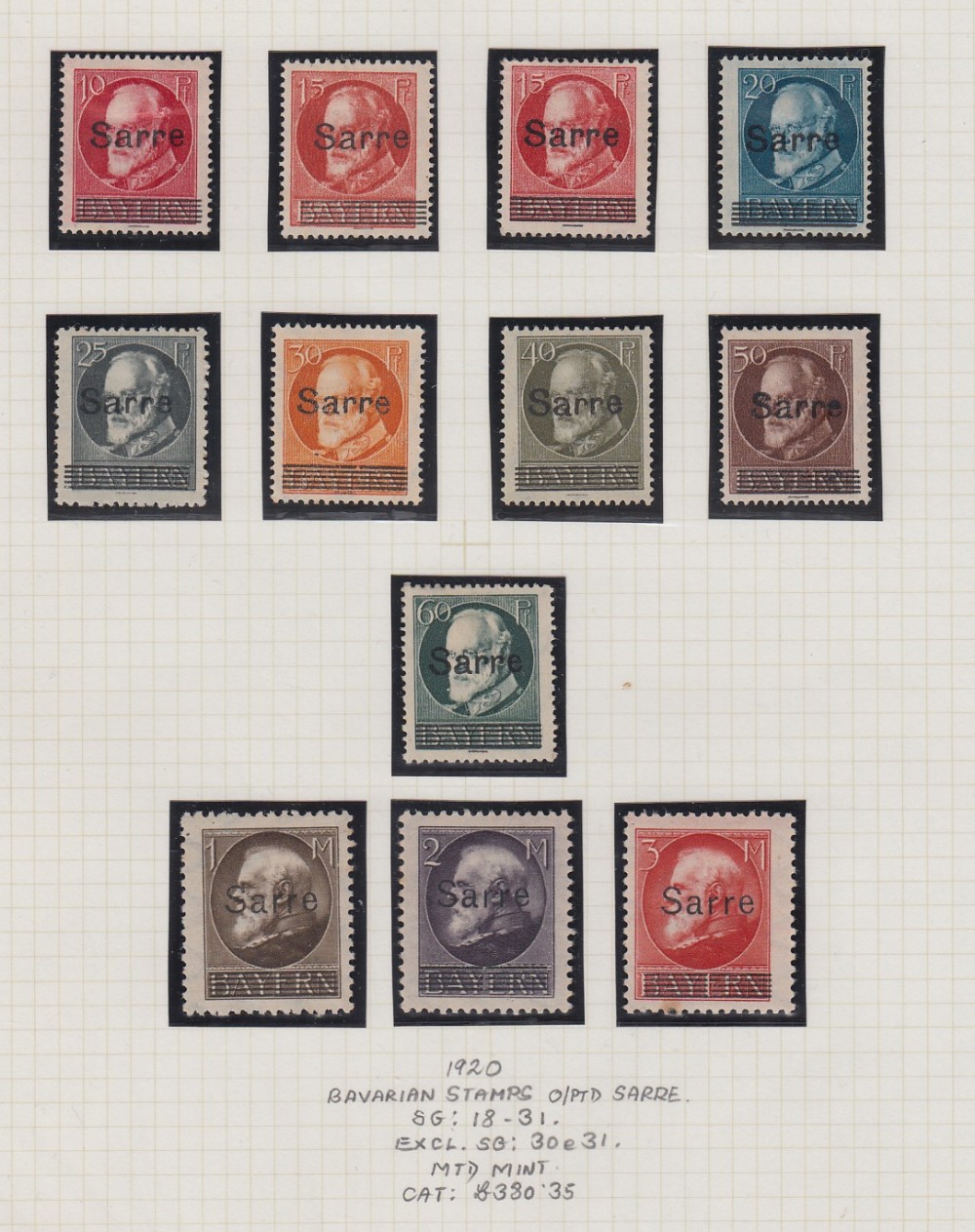 SAAR STAMPS Ex-dealers accumulation of mostly sets & singles on album pages and stock pages incl