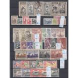 SPAIN STAMPS Ex-dealers accumulation with many useful sets mint and used, part sheets mint,