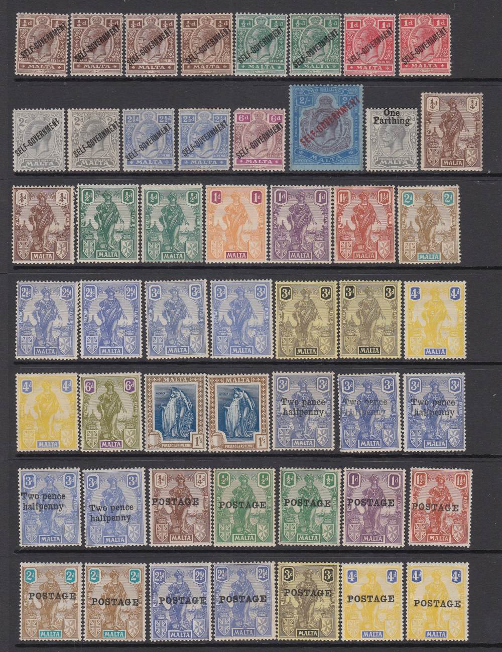 STAMPS British Commonwealth mounted mint accumulation QV to GVI on stock pages, - Image 2 of 7