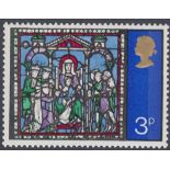 GREAT BRITAIN STAMPS : 1971 Xmas 3p unmounted mint example with LEMON OMITTED SG 895c