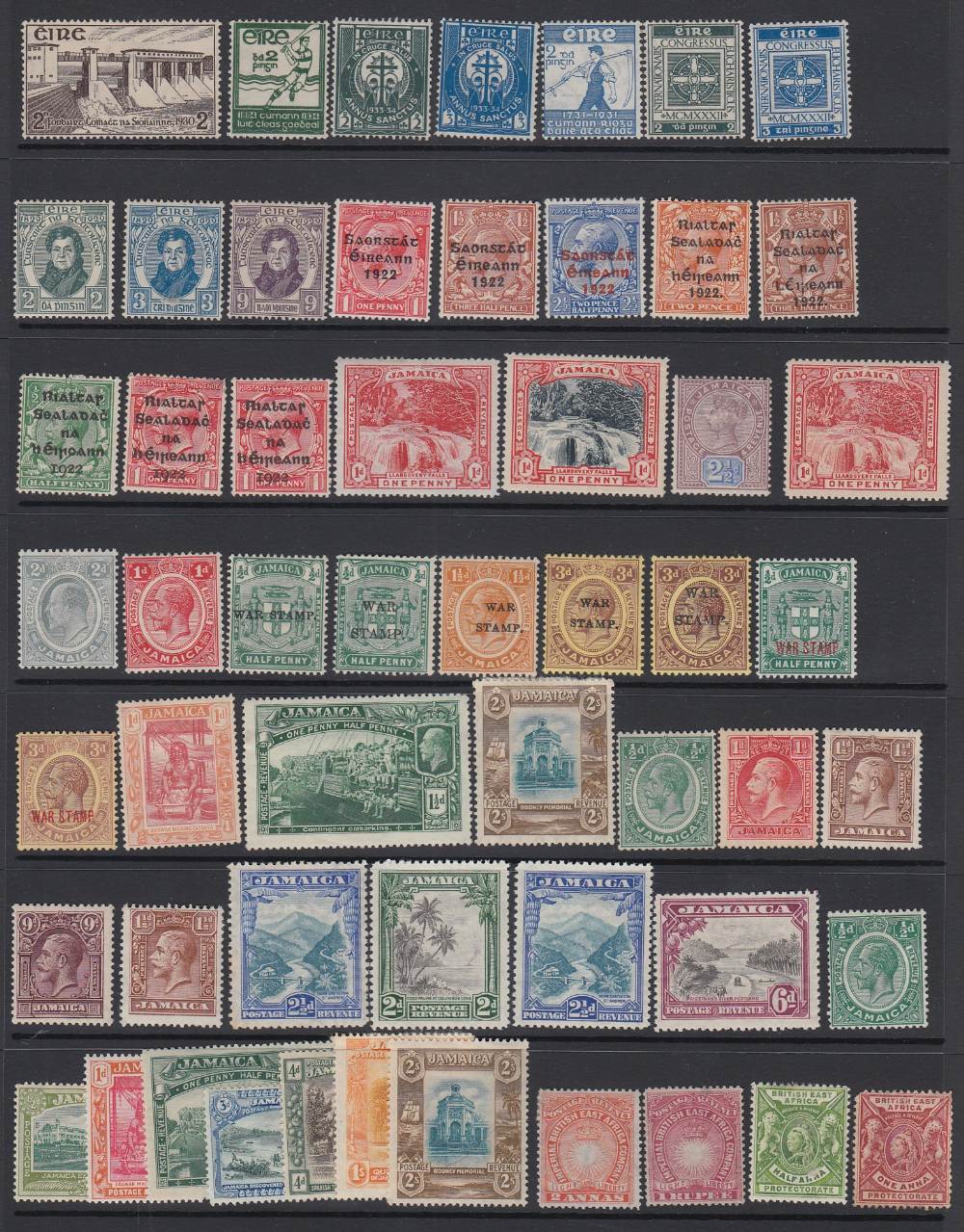 STAMPS British Commonwealth mounted mint accumulation QV to GVI on stock pages, - Image 3 of 11